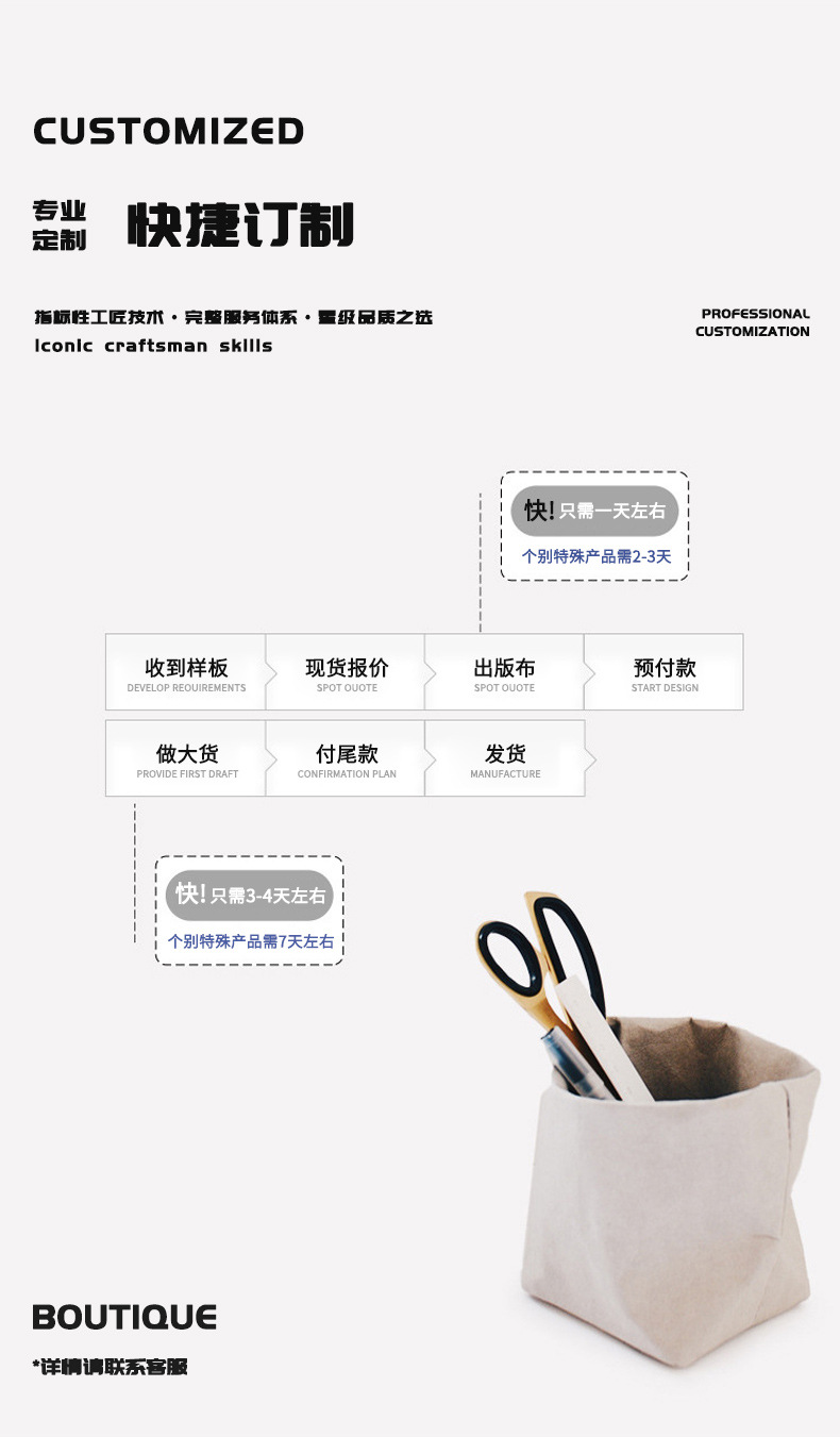 蓝色织物面料TLOO71小砖块 立体纹理柔软透气家居布料详情16