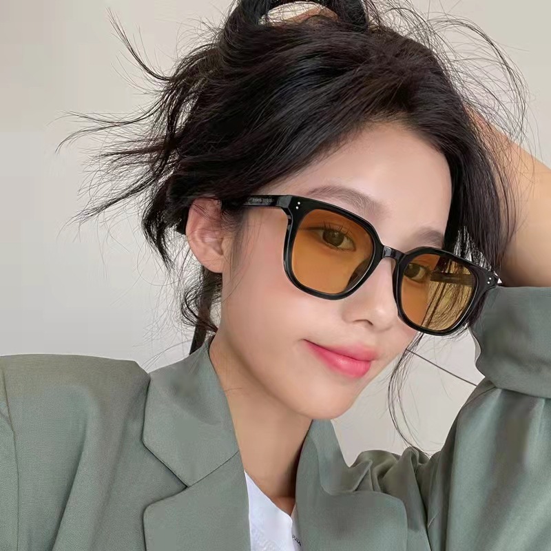 2025年新款休闲风复古潮流时尚百搭防晒男女同款太阳镜高级感时尚详情3