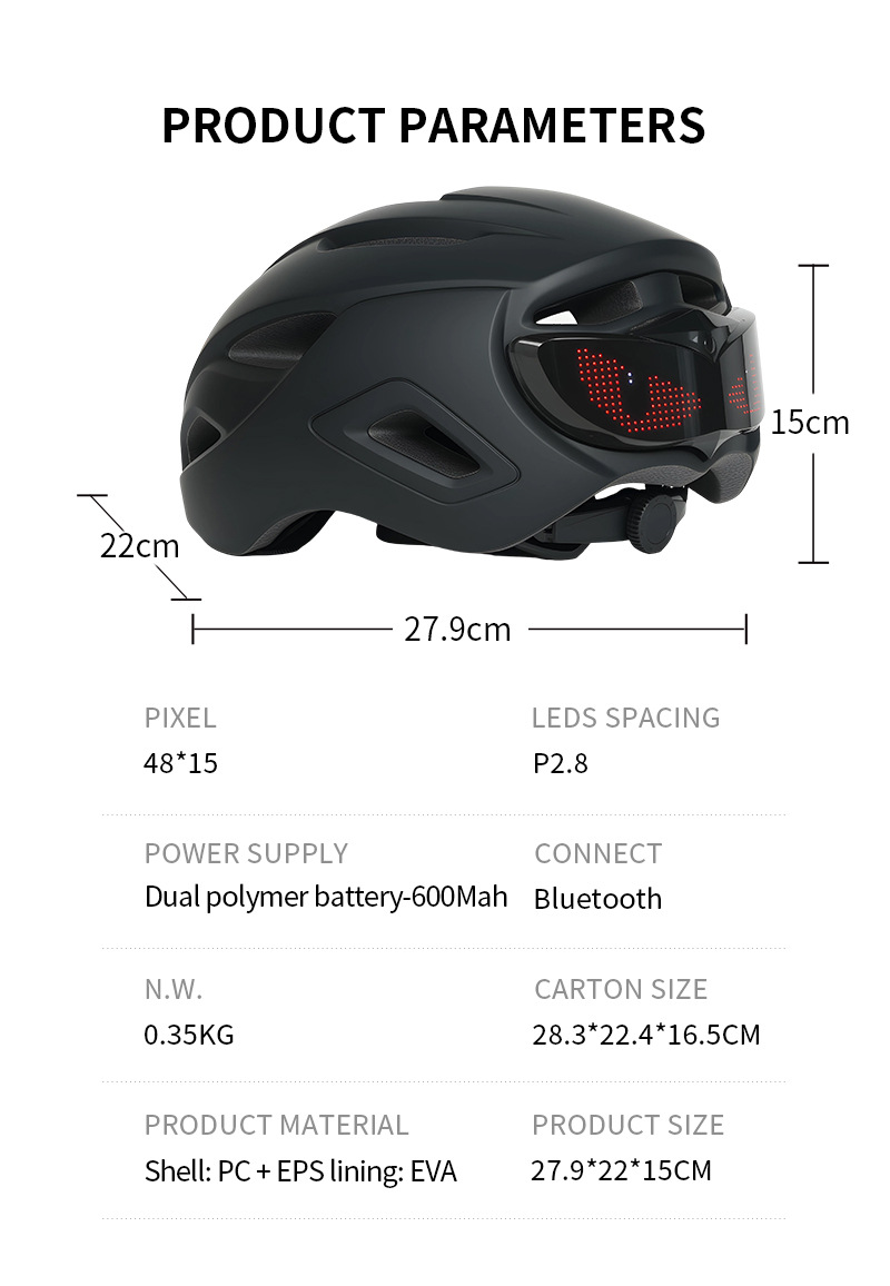 Cross-border new product LED bicycle helmet for women and men, summer sun protection, electric bike safety helmet, half helmet manufacturer pic 10