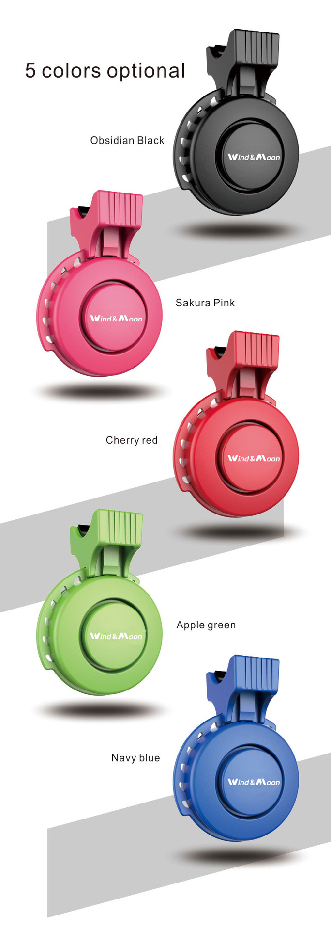 Cross-border twooc bicycle electric horn, electric bell, electric scooter horn, usb charging horn, cycling equipment pic 12