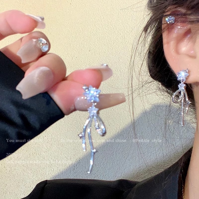 Ins-style pearl earrings for women, 925 silver needle, niche design, butterfly stud earrings, light luxury and high-end feel, earrings, earrings and ear rings pic 69