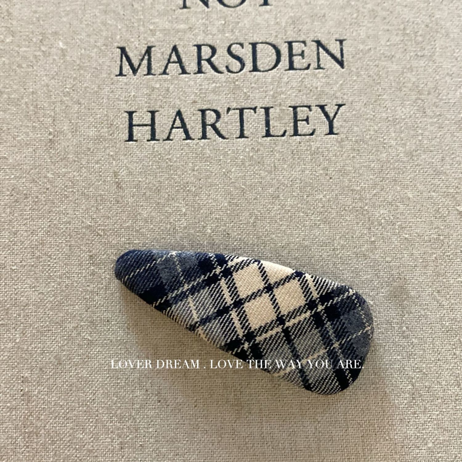 韩系新款格纹水滴BB夹气质复古前额刘海碎发侧边夹发卡夹子头饰女详情9