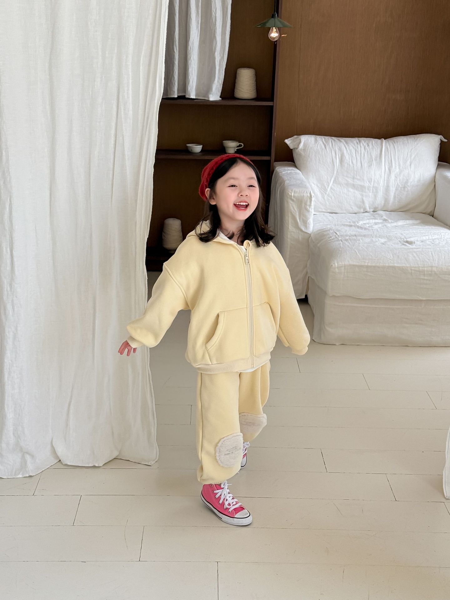 【清仓款】维木童装女童加绒卫衣套装2024冬季新款儿童韩版上衣卫详情38