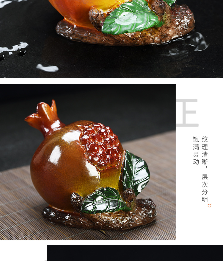 变色荔枝茶宠摆件精品可养创意个性茶玩茶道茶具配件抖音同款茶宠详情10