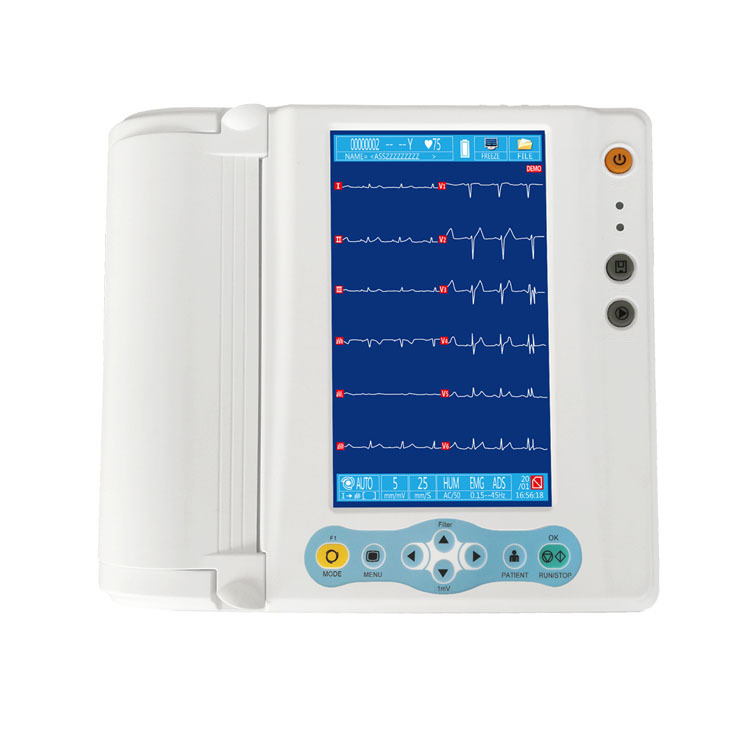 Cross-border exclusive supply ECG5512G electrocardiogram machine, 12-lead touch screen LCD display, 12-channel standard electrocardiogram machine pic 8