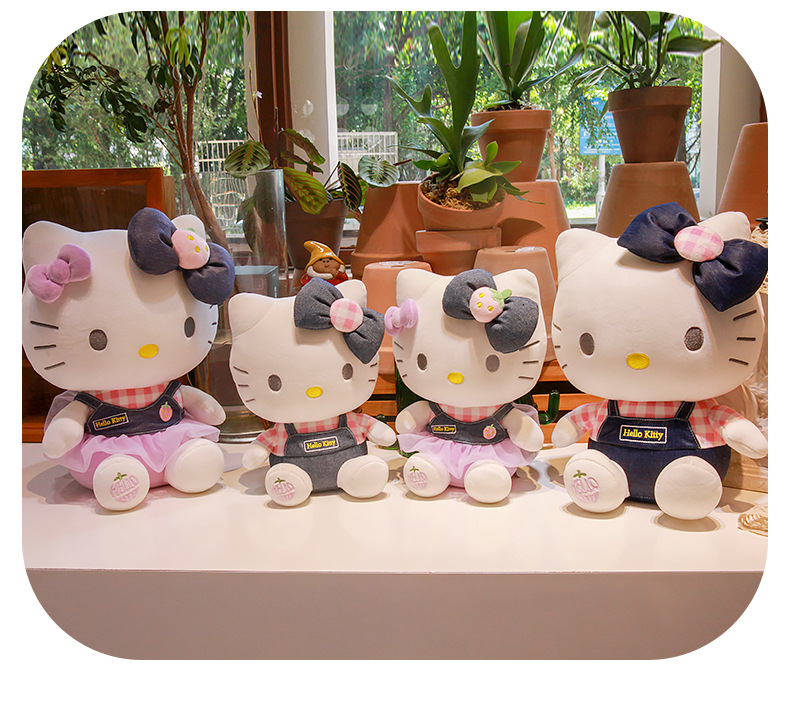 12寸30cm正版hellokitty凯蒂猫公仔毛绒玩具kt猫玩偶女生生日礼物详情8