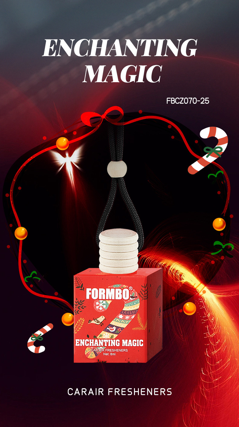 【 Cross-border Exclusive 】FORMBO Car Aroma Diffuser, car interior decoration, Christmas Festive Atmosphere, Odor Removal Aroma Diffuser pic 9