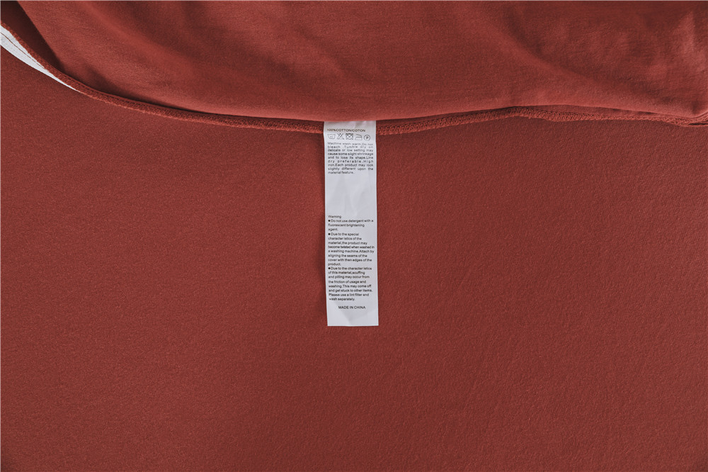 ins Japanese-style solid color all-cotton knitted cotton four-piece set, skin-friendly nude sleeping plain double-layer Indian cotton bed sheet pic 82