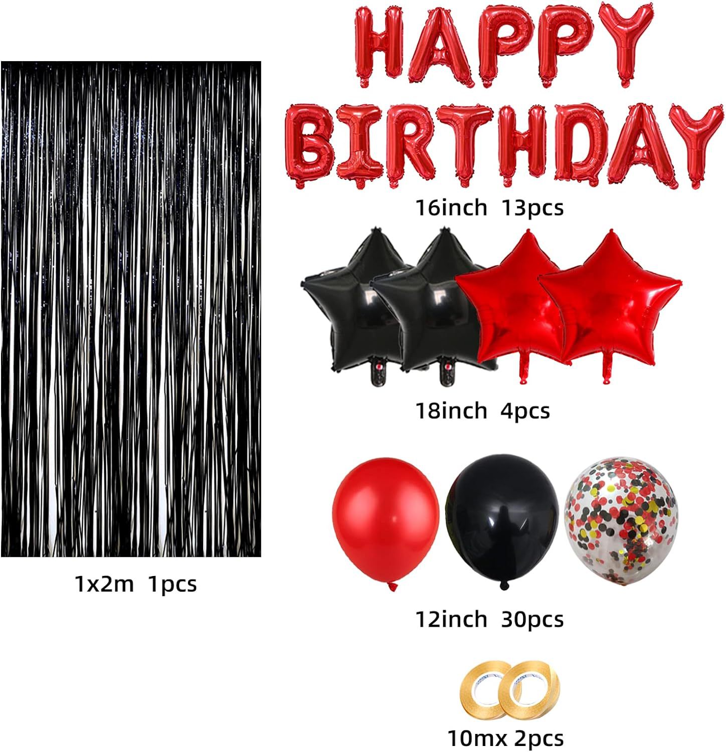 Cross-border rain curtain balloon set, multi-style birthday party, wedding decoration and arrangement, customized balloon set pic 20