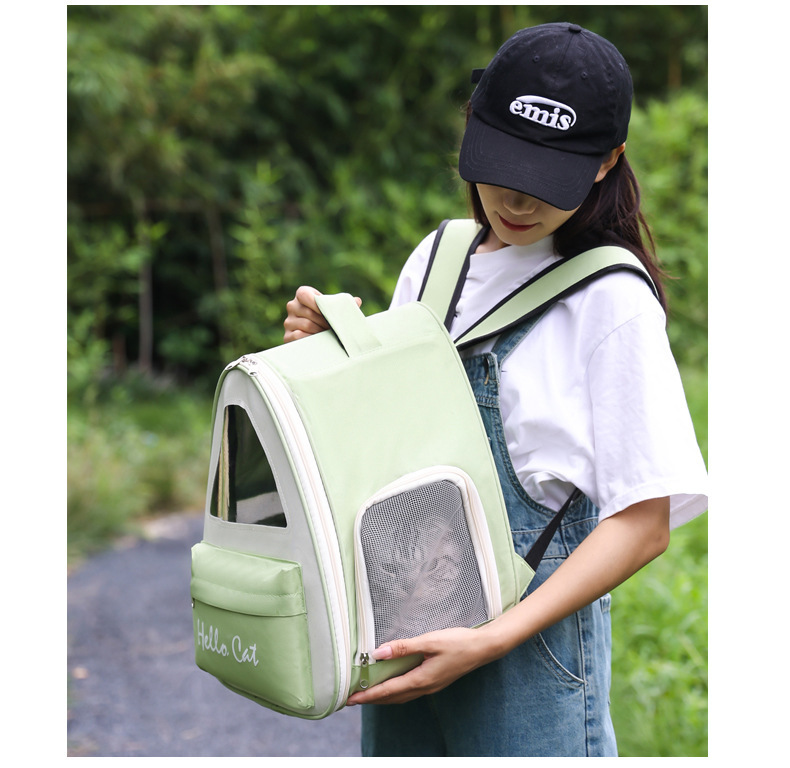 Puppy backpacks, pet bags, multi-color and versatile outdoor cat bags, wholesale cat bags, pet backpacks pic 12