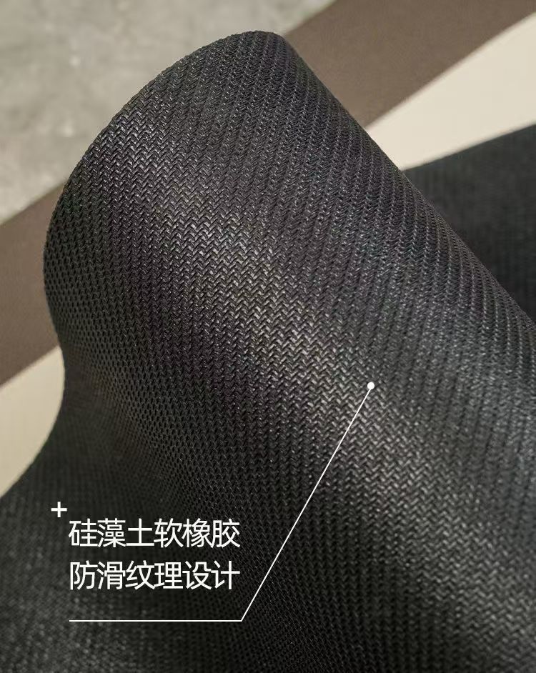 极简硅藻泥卫生间吸水地垫黑科技浴室洗手间地垫耐磨防滑高档地垫详情4