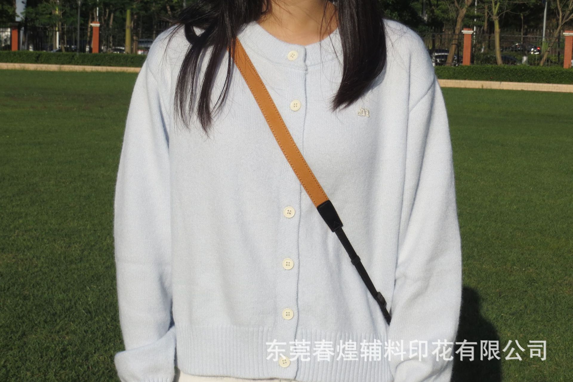 Retro denim camera shoulder strap, one-piece consignment, Polaroid camera strap mini new denim camera strap pic 12