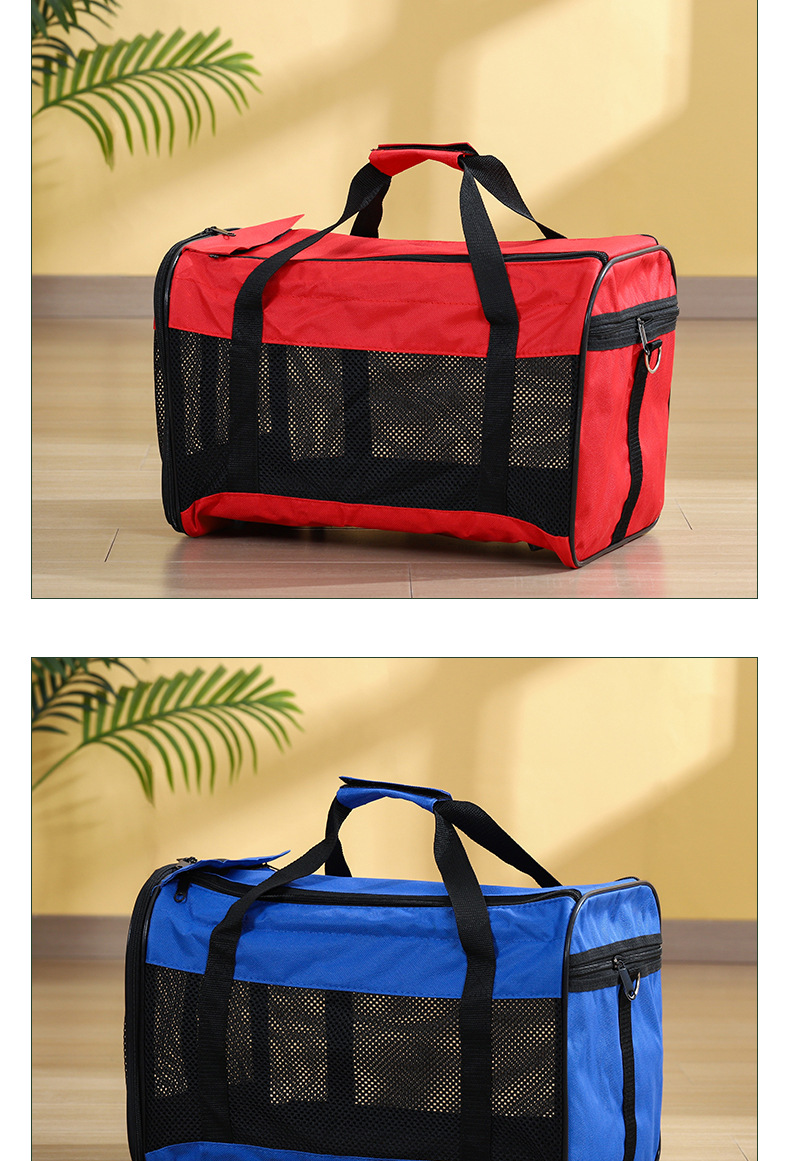 Rongka Pet Cross-border Pet Outing Single-shoulder hand-held Cat Bag, Large Capacity Breathable Pet Bag, Crossbody Cat Bag, Portable Cat Bag pic 12