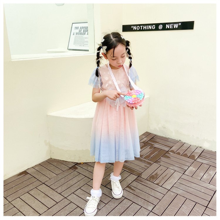 硅胶包2023新款指压儿童玩具包花朵彩虹灭鼠先锋零钱包单肩斜挎包详情27