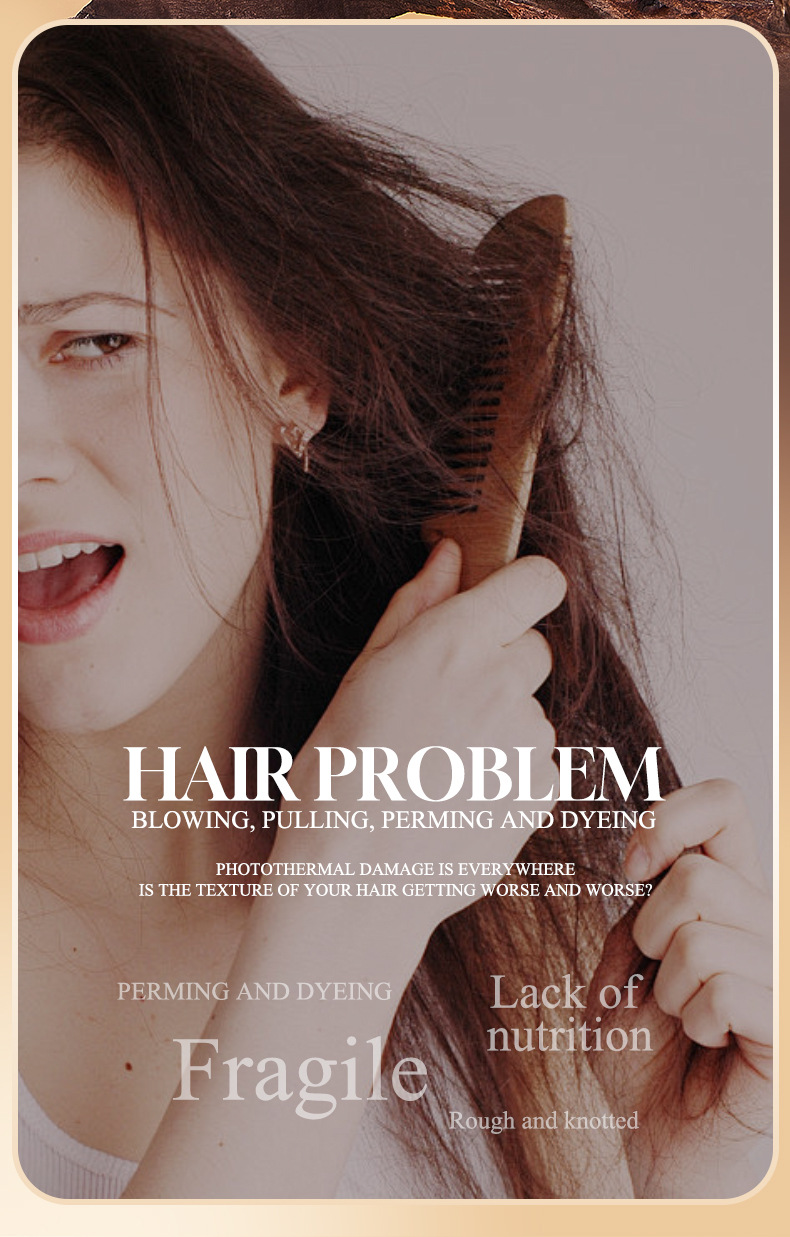 【 Cross-border Exclusive Supply 】FORMBO Hair Essential Oil Softens hair strands with luster and improves frizz. Wholesale of Hair essential oil pic 3