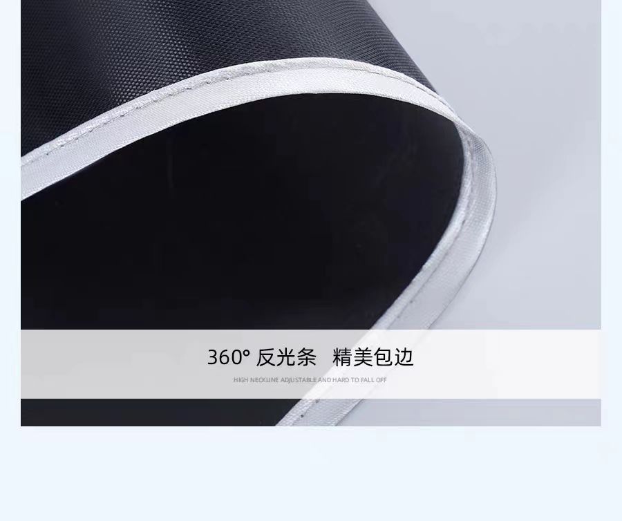 摩托车电动车雨披雨衣女士骑行遮脚单人暴雨双人加大加厚帽檐男女详情6