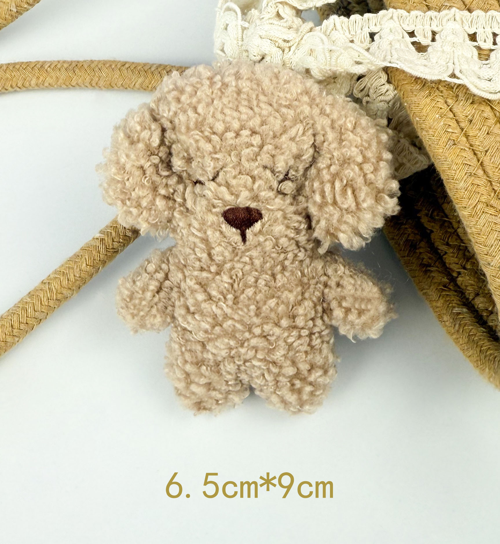 Teddy dog plush pendant, bag decoration, plush in stock, wholesale, doll pendant, diy clothing accessories manufacturer pic 12