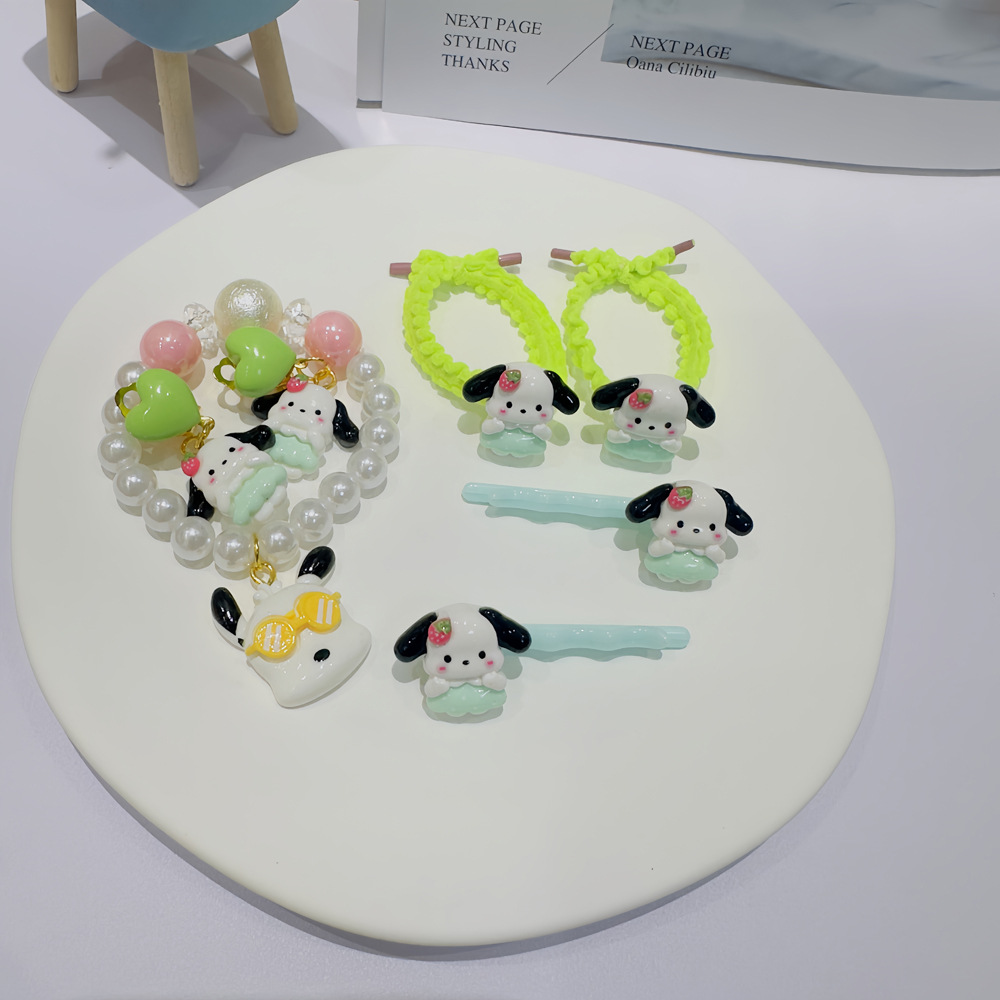 热卖儿童手链卡通库洛米礼盒女孩公主戒指女童生日礼物宝宝首饰盒详情18