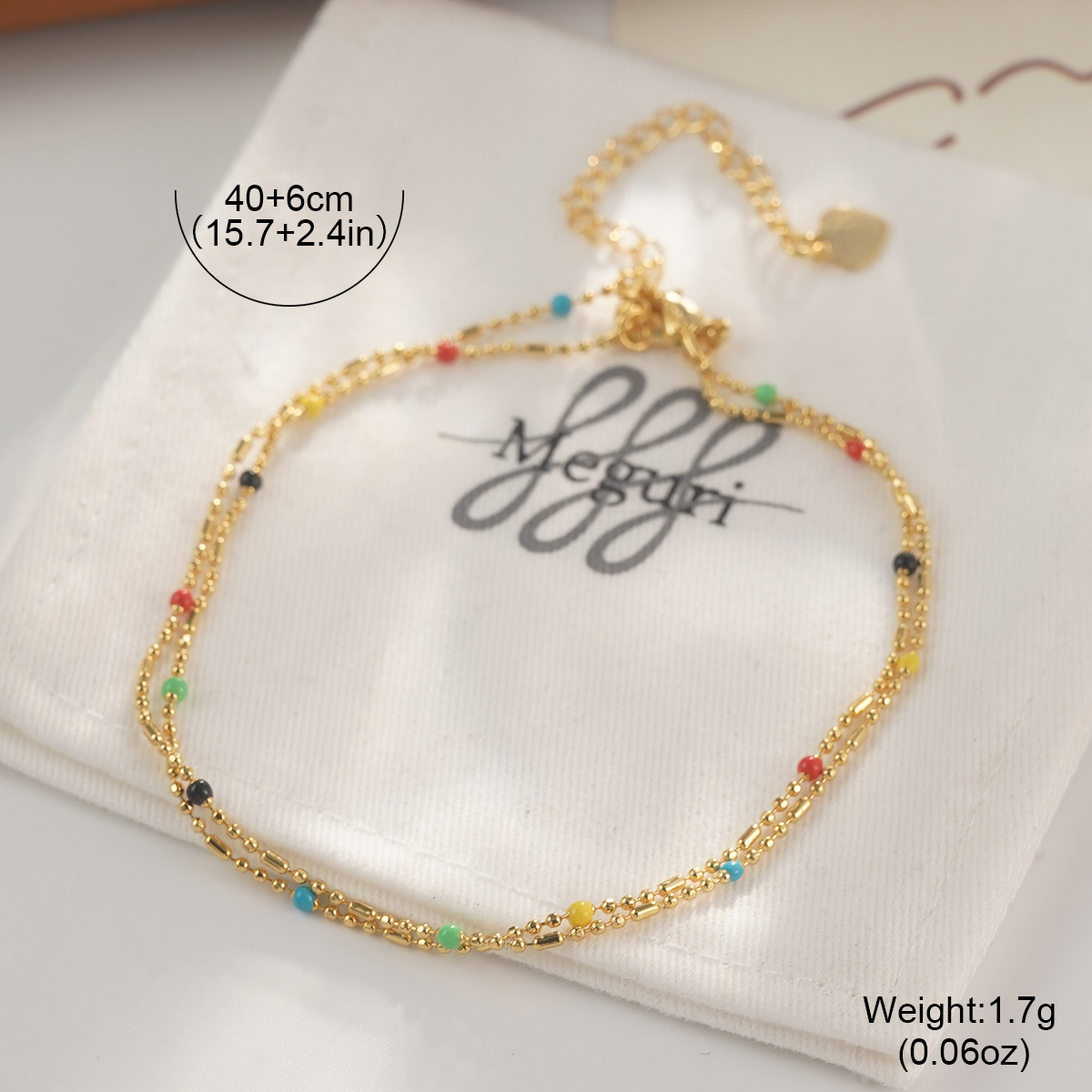 Summer dopamine heart-shaped flower beaded InS-style niche smiley face emoji simple and sweet bracelet for women pic 25