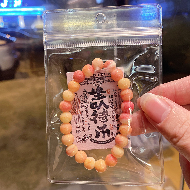 New imitation ceramic bracelet, handcrafted beaded gift box set, best-selling and popular glass bracelet for wholesale purchase pic 12