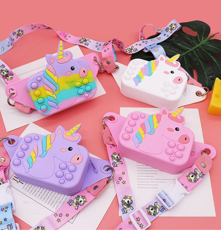 New rat killer Pioneer coin purse, cute cartoon, educational press bag, trendy crossbody bag, waist bag, wholesale pic 3