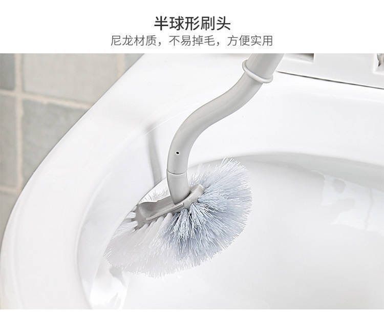 马桶刷家用无死角刷厕所刷子软毛长柄卫生间洁厕刷壁挂坐便清洁刷详情13