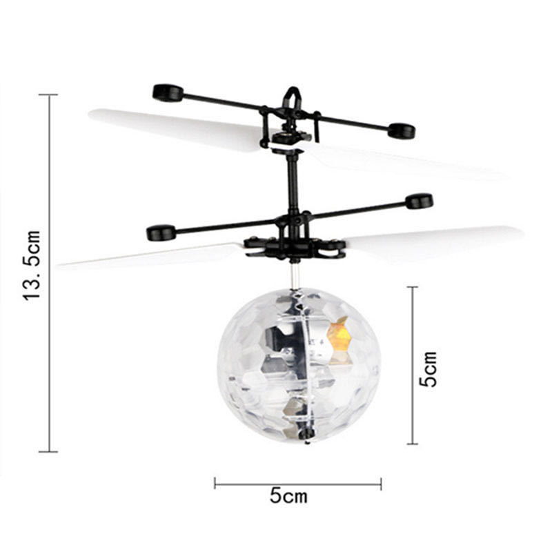 包邮小孩飞天娃娃发光七彩感应水晶球悬浮球夜市摆摊地摊货源玩具详情18