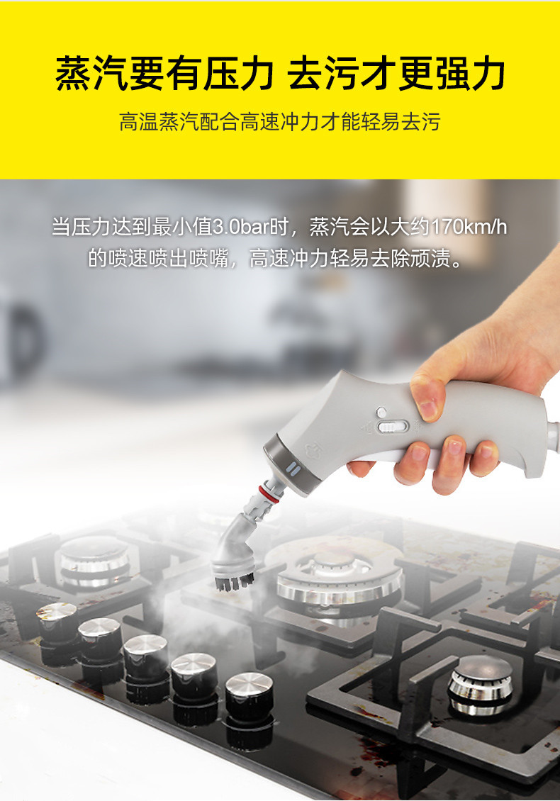 High-temperature and high-pressure steam cleaning machine, household sterilization and disinfection machine, car film application, formaldehyde removal, fumigation and fume cleaning machine pic 3