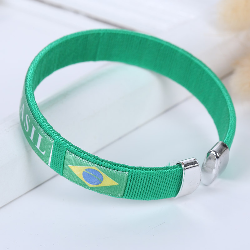 Customized cross-border Saudi Arabian club fan sports wristbands, football silicone wristbands and rubber wrist straps pic 23