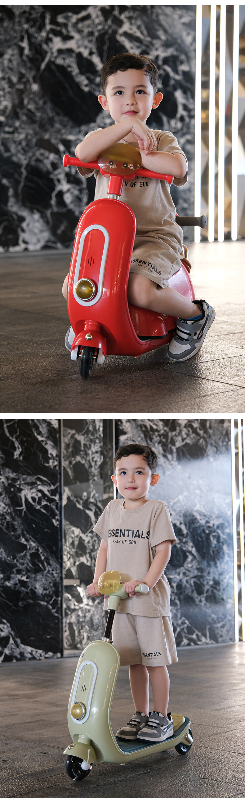 批发新款儿童滑板车2-7岁宝宝坐骑三合一小孩扭扭溜溜车可滑推行详情21