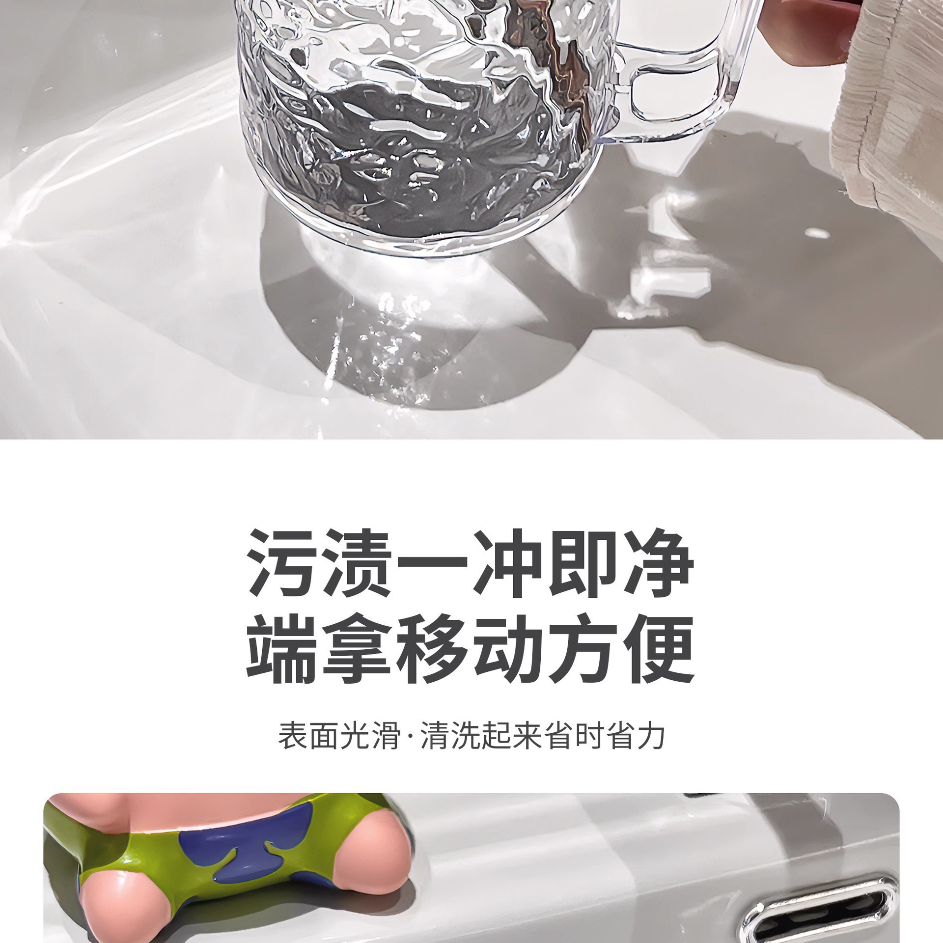 节庆陶瓷杯水波纹漱口杯杯子咖啡杯陶瓷会议杯详情9