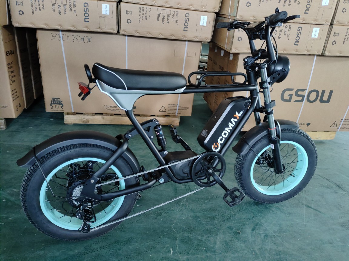Cross-border DirtBike 18-inch super520t2 Fat tire 4.0 electric lithium battery-powered off-road bicycle pic 2