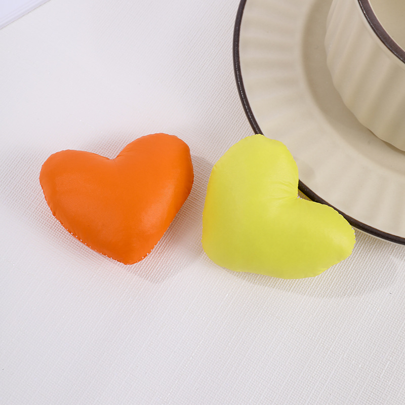 6cm fashionable cotton-filled colorful heart-shaped accessories, trendy clothing, shoes, socks, accessories, hair accessories, heart-shaped DIY accessories pic 18