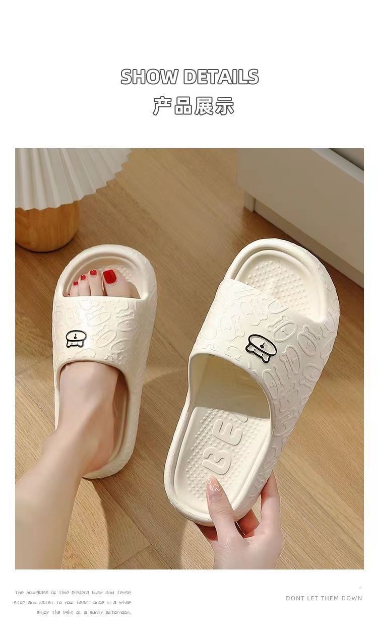 踩屎感凉拖鞋女夏季室内家居家用情侣防滑静音厚底洗澡高级感男士详情9