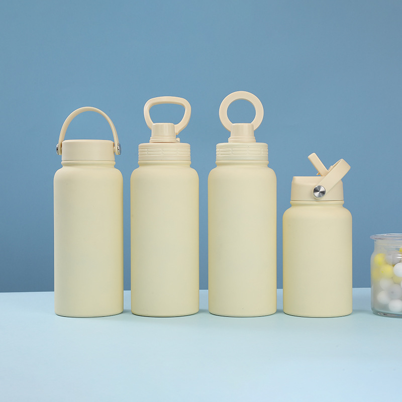 New cross-border 1L American insulated cup, large-capacity wide-mouth insulated cup, portable outdoor vacuum sports water bottle and water cup pic 15