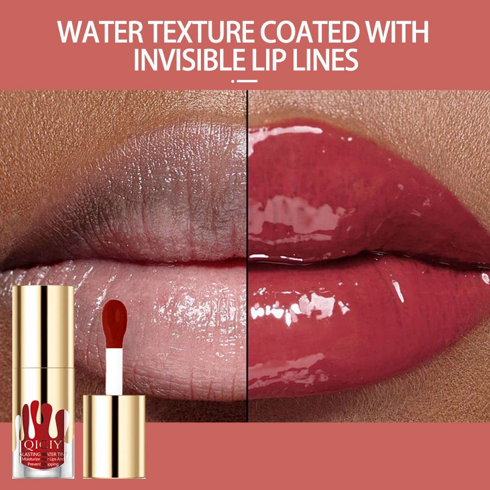 Cross-border exclusive QICIY 6-color lip gloss, with a hydrating and clear texture, light and non-sticky, fair and tender, elegant lip gloss wholesale pic 3