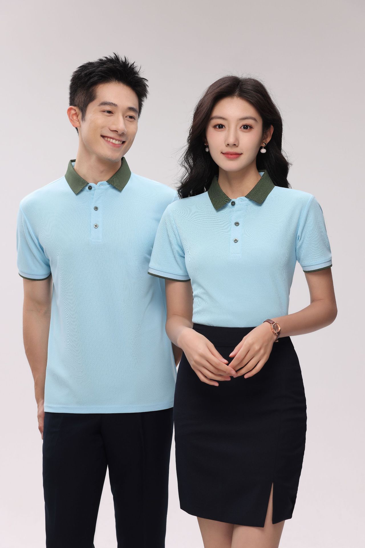 企业文化衫定制 冰丝polo衫 工作服夏季薄款 短袖T恤工装 工衣印logo 其他分类专属详情25