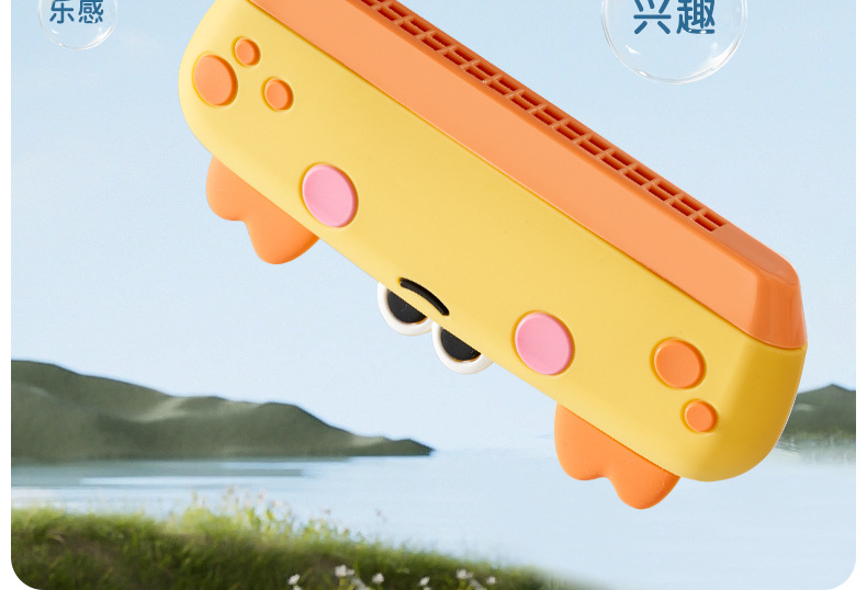 16-hole free-playing harmonica for children, a cute cartoon musical instrument toy for early education of babies pic 6