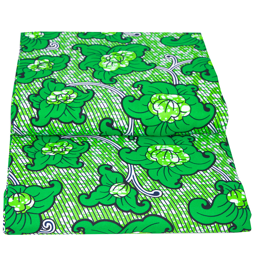 2024现货代发非洲蜡染布双面涤纶几何印花面料africanfabric外贸详情13