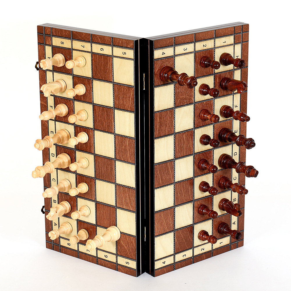 Magnetic magnetic international chess board game wooden large professional grade board game toy manufacturer cross-border gift pair pic 12