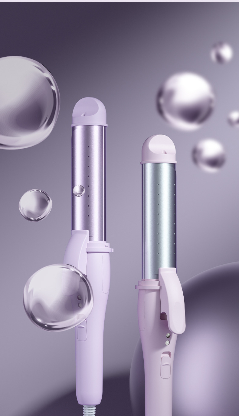 志高卷发棒ST-011卷发器直卷两用直板夹小型夹板直发器批发代发详情9