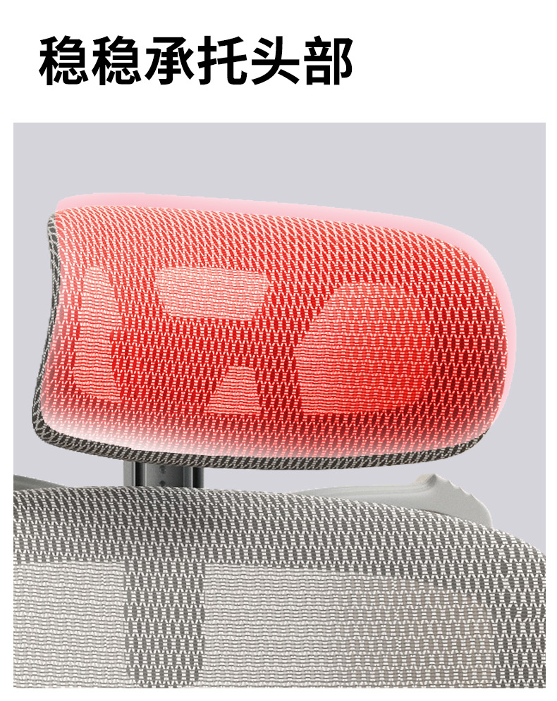 Ergonomic chair, lumbar support computer chair, comfortable home sitting for long periods, gaming chair, reclining office, factory direct sales pic 10