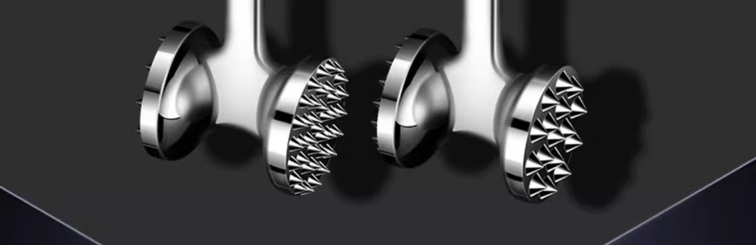 实心敲肉锤牛排锤牛扒捶锌合金断筋器厨房嫩肉打肉工具双面松肉锤详情8