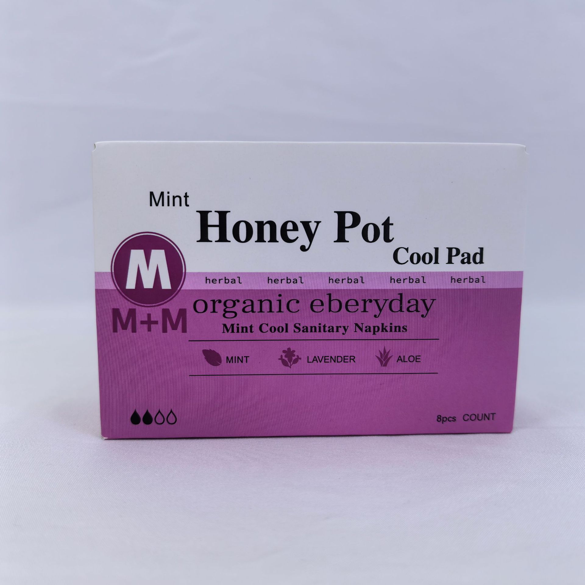 纸盒装卫生巾8pcs290mm舒适透气凉爽姨妈巾外贸版工厂整箱批发详情7