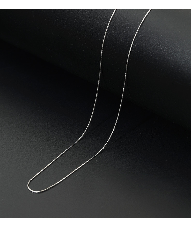 S925纯银项链蛇骨链意大利小众批发饰品设计轻奢女高级感跨境配饰详情16