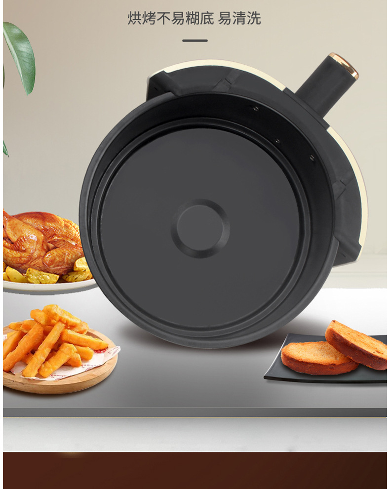 Xianke air fryer, multi-functional household touch control electric fryer, smart large-capacity oil-free fryer, gift wholesale pic 13
