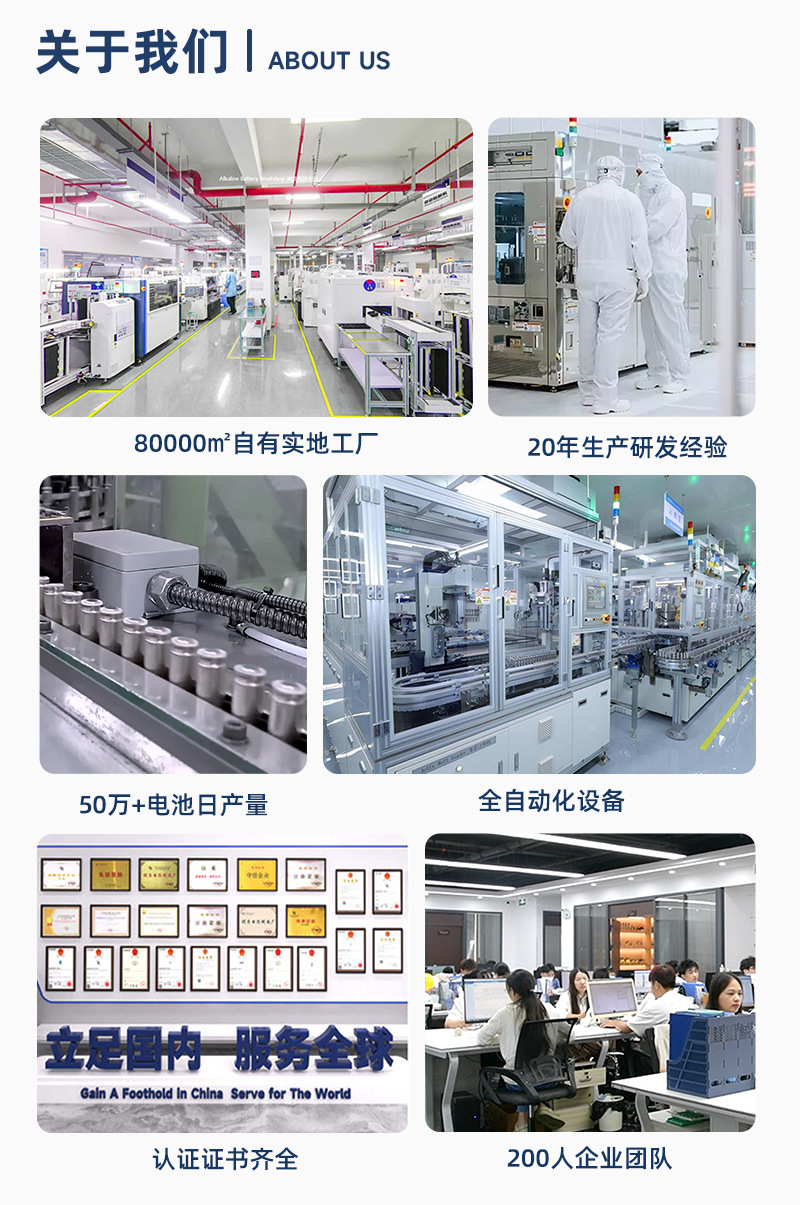 工厂批发电池五号LR6碱性电池1.5V干电池玩具遥控器5号电池详情4