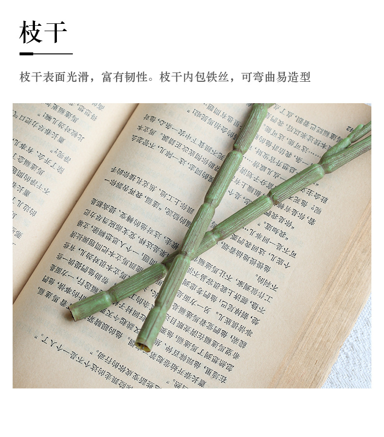 田园仿真3头银莲花家居装饰花艺摆件摄影道具人造花仿真银莲花详情27