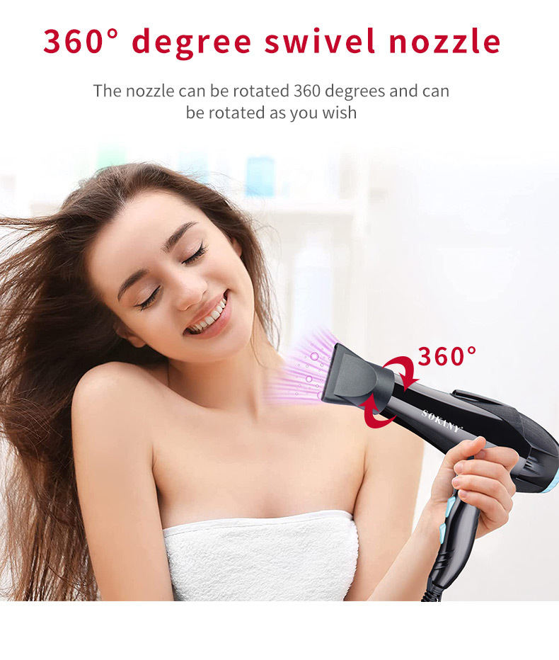 Foreign trade SOKANY 3618 Hair Dryer Household multi-functional Electric Hair dryer SOKANY Hair Dryer pic 10