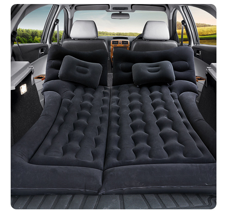 Factory in-stock SUV trunk inflatable beds, travel trunk inflatable beds, foldable inflatable beds pic 17